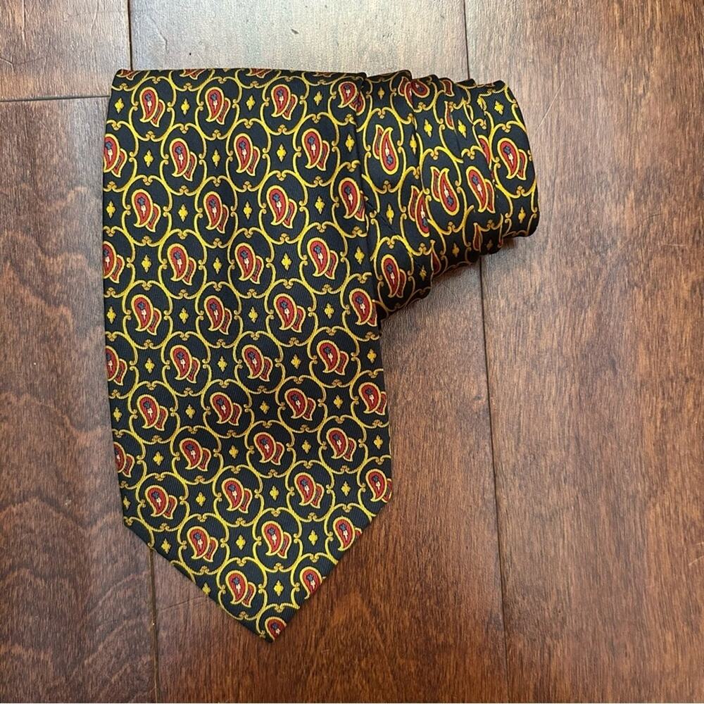 David Rickey and Co. 100% Silk Paisley Tie